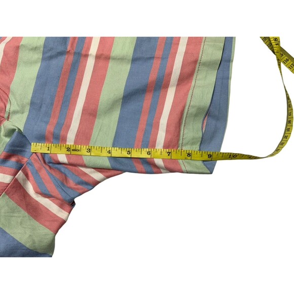 Peter‎ Millar Chino Golf Shorts Men’s Size 36 Pastel Horizontal Stripe - Picture 6 of 9